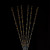 Set of 6 Enchanted Garden LED Gold Lighted Branch Sprays 6' - IMAGE 2