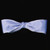 Light Blue and White French Wired Craft Ribbon 0.25" x 108 Yards - IMAGE 3