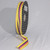 Yellow and Purple Striped Woven Grosgrain Craft Ribbon 1" x 55 Yards - IMAGE 1