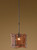 44" Brown Iced Cube Mini Pendant Hanging Ceiling Light Fixture - IMAGE 1