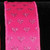 Pink Sparkling Hearts Romantic Wired Craft Ribbon 1.5" x 40 Yards - IMAGE 1