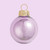 Pearl Finish Glass Christmas Ball Ornaments - 2.75" (70mm) - Soft Lavender - 12ct - IMAGE 2