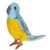 Parakeet Budgie Plush Bird Stuffed Animals - 5.25" - Blue and Yellow - Set of 6 - IMAGE 1