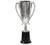 Pack of 6 Silver Trophy Cup Award Party Favors and Decorations 8.5" - IMAGE 1