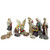 11-Piece Christmas Nativity Figurine Set - 18" - Cream and Brown - IMAGE 1