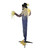5.5' Battery Operated Animated LED Lighted Scarecrow Halloween Decoration - IMAGE 2