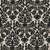 Damask Tufted Outdoor Patio Wicker Seat Cushions - 19" - Set of 2 - Black and White - IMAGE 3