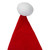 18" Red and White Unisex Adult Christmas Santa Hat Costume Accessory - Large - IMAGE 3