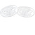 Club Pack of 24 White Masquerade Unisex Adult Mardi Gras Half Masks - One Size - IMAGE 1