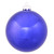 Shiny Cobalt Blue Shatterproof Christmas Ball Ornament 2.75" (70mm) - IMAGE 1