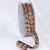 Chocolate Brown Blocks Woven Edge Craft Ribbon 0.25" x 40 Yards - IMAGE 1