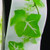White and Green Ivy Leaves Garden Wired Craft Ribbon 1.5" x 27 Yards - IMAGE 1
