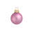 4ct Rosewood Pink Glass Shiny Christmas Ball Ornaments 4.75" (120mm) - IMAGE 1