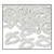 Club Pack of 12 Silver Fanci-Fetti "25" Celebration Confetti Bags 0.5 oz. - IMAGE 1