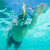 20" Yellow and Black Center-Mount Swimming Pool Training Snorkel - IMAGE 3