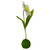 19" Green and White Spring Artificial Floral Tabletop Decor - IMAGE 2
