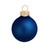 Matte Finish Christmas Ball Ornaments - 7" (180mm) - Midnight Blue - IMAGE 1