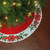 48" Christmas Traditions Red with White Mistletoe Border Christmas Tree Skirt - IMAGE 3