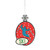 3.75" Red and Blue 'SKI' Charm Hanging Christmas Ornament - IMAGE 1