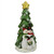 19.5" Pre-Lit Red and Green LED Snowmen Christmas Figurine - IMAGE 1