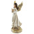 11" White Serene Angel with Dove Figure - IMAGE 4