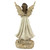 11" White Serene Angel with Dove Figure - IMAGE 5