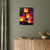 LED Lighted Paper Candle Lanterns and Orchids Canvas Wall Art - 15.75" x 11.75"