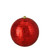 Mirrored Disco Christmas Ball Ornament - 5.5" (140mm) - Red - IMAGE 2