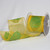 Yellow and Green Wired Craft Ribbon 2.75" x 22 Yards - IMAGE 1