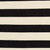 2.5' x 8' Simple Stripes Ebony and Ivory Hand Woven Shed-Free Area Throw Rug Runner - IMAGE 3