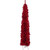 6' Pre-Lit Pencil Red Artificial Christmas Tree - Clear Lights - IMAGE 1