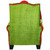 Santa Claus Sitting in Green Arm Chair Christmas Figure - 32"