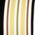 Super Duper Stripes Ivory and Cream Grosgrain Wired Craft Ribbon 1.5" x 27 Yards - IMAGE 1