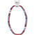 Club Pack of 36 Red and Blue USA Letter Necklaces Costume Accessories 33" - IMAGE 1