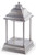 13" Decorative Brushed Nickel Traditional Colonial Style Bellaroma Carriage Candle Warmer Lantern - IMAGE 1