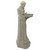 23.5" Speckled Ivory St. Francis of Assisi Religious Bird Feeder Outdoor Garden Statue - IMAGE 3