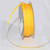 Yellow and White Grosgrain Stitch Craft Ribbon 0.1875" x 218 Yards - IMAGE 1