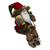 16" Country Rustic Santa Claus with Snowflake Jacket Sitting Christmas Figure - IMAGE 4