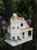 10" White and Brown Victorian Manor Outdoor Garden Bird House - IMAGE 2
