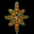 21" Lighted Gold Star of Bethlehem Christmas Tree Topper - Multi-Color Lights - IMAGE 2