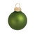 Matte Lime Green Glass Ball Christmas Ornament 7" (180mm) - IMAGE 1