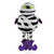 34" Black and White LED Lighted Standing Mummy Halloween Decor - IMAGE 1