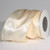 Ivory Pearl Edge Satin Wired Craft Ribbon 6" x 20 Yards - IMAGE 1