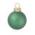 Matte Finish Glass Christmas Ball Ornaments - 2.75" (70mm) - Soft Green - 12ct - IMAGE 3