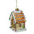 3.75" Red and Green Glittered Gingerbread House Christmas Ornament - IMAGE 2
