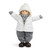 Winter Nordic Standing Christmas Figurine - 12" - White and Gray - IMAGE 2