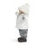 Winter Nordic Standing Christmas Figurine - 12" - White and Gray - IMAGE 5