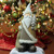 18.5" Brown and White Santa Holding Christmas Tree Tabletop Figurine - IMAGE 2