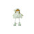 24" Snowy Woodlands Plush White Angel Bobble Girl Christmas Figure - IMAGE 1