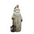 16.5" Ivory and Gold Weathered Santa with Tea Light Candle Lantern Christmas Figurine - IMAGE 1